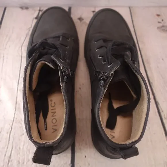 Vionic Women's Size 6 Water Resistant Bootie Comfort Zip Side Boot #242 - Picture 9 of 12